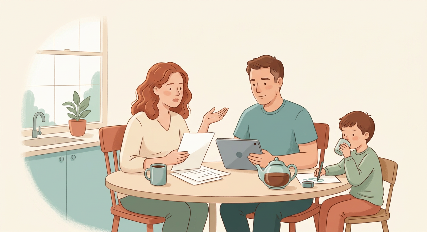You want to make a big purchase (a car, a trip, home renovations) but can't agree on the budget. You...