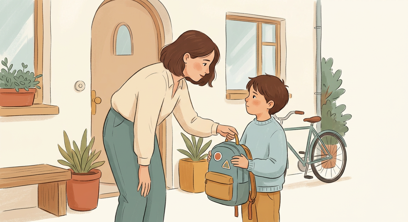 Tuo figlio/a ti dice che non gli/le piace il/la nuovo/a partner del tuo ex. Tu...
