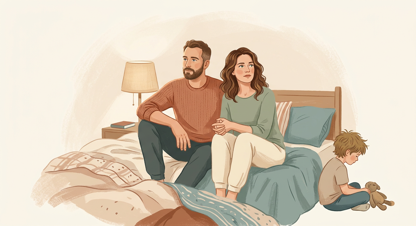 Votre vie sexuelle est presque inexistante depuis des mois et aucun de vous deux n'en parle. Tu...