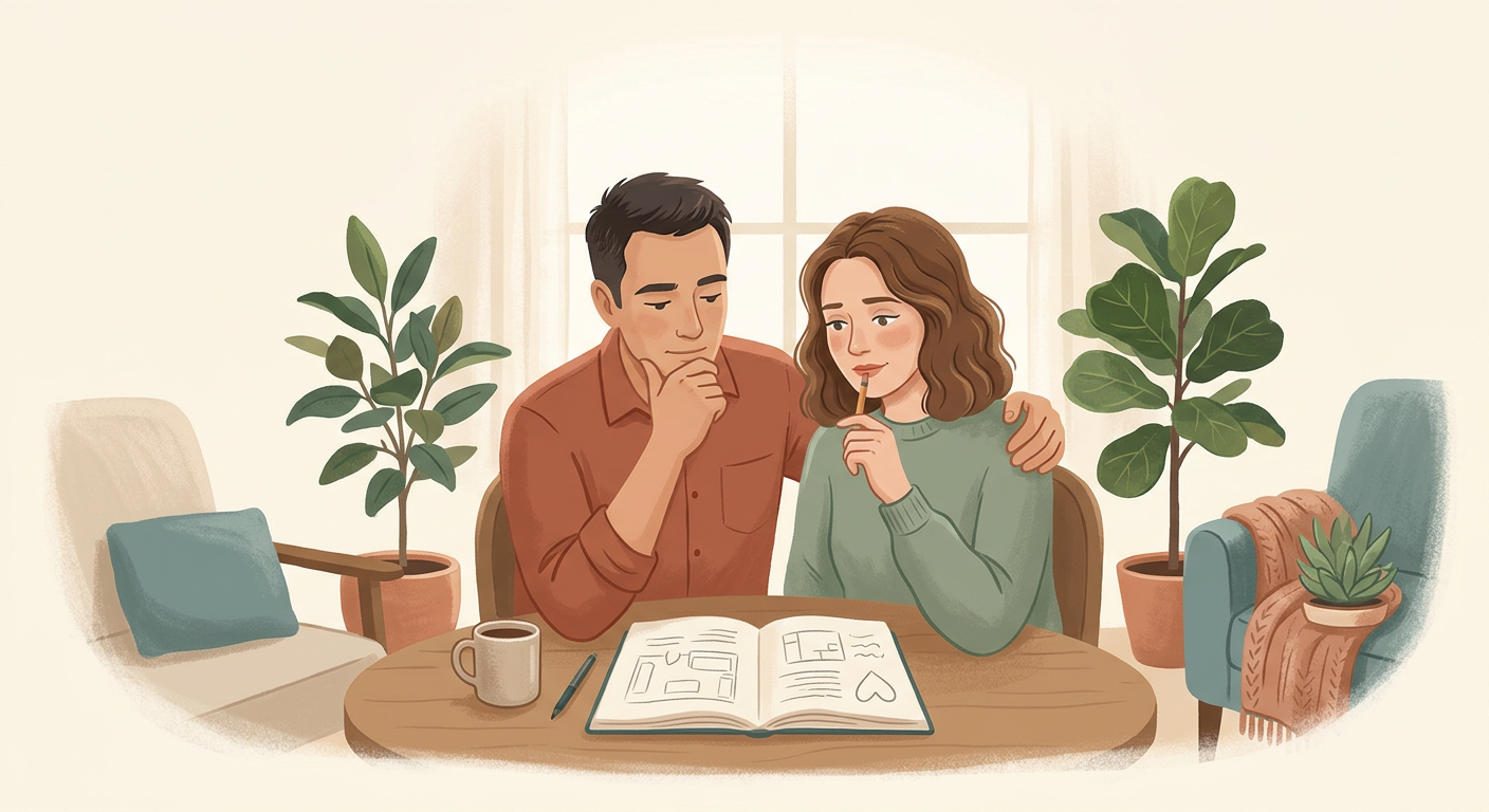 Estão juntos há um ano e a sua cara-metade já quer ir viver consigo. Você tem dúvidas. Você...