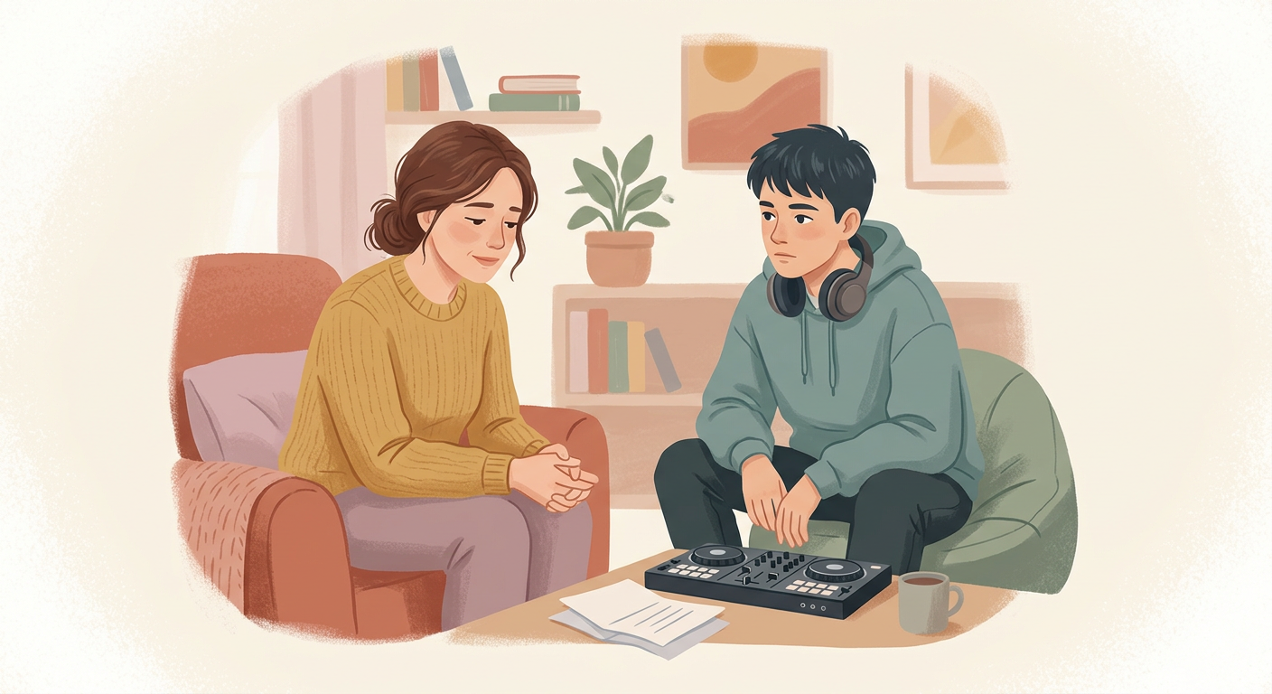 Votre enfant de 16 ans déclare qu'il ne veut pas aller à l'université, il veut être DJ. Vous, vous l'imaginiez plutôt faire médecine. Vous…
