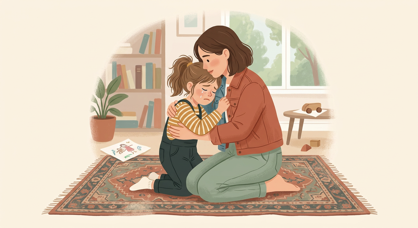 Votre enfant est inconsolable car son ami ne l'a pas invité à son anniversaire. Vous...